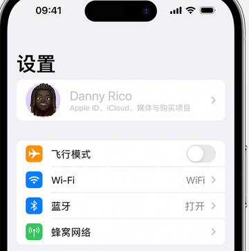 望奎appleID维修服务iPhone设置中Apple ID显示为灰色无法使用 