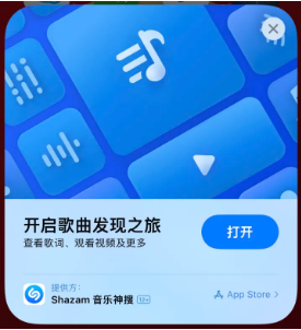 望奎苹果14维修站分享iPhone14音乐识别功能使用方法 