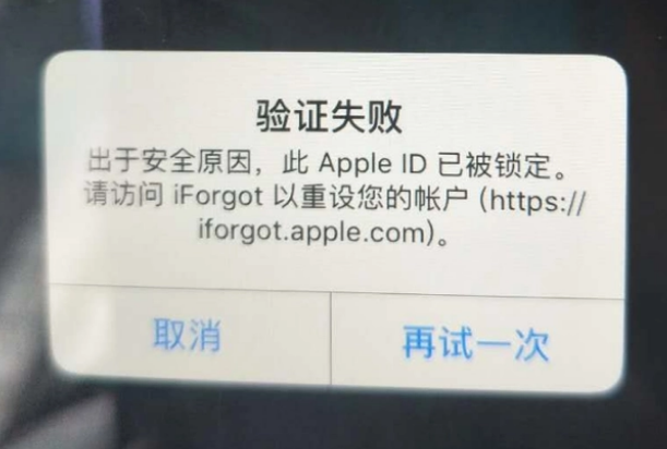 望奎iPhone维修分享iPhone上正常登录或使用AppleID怎么办 