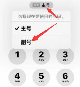 望奎苹果14维修店分享iPhone 14 Pro Max使用副卡打电话的方法 